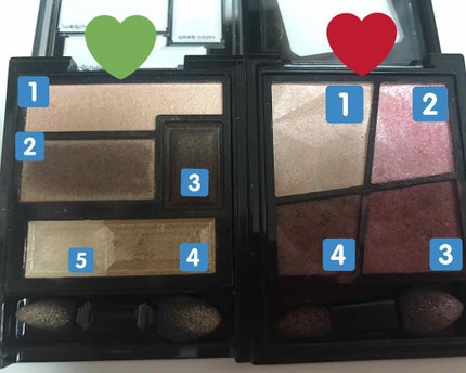 トラップインパクトアイズ/KATE/アイシャドウパレットを使ったクチコミ(2枚目)