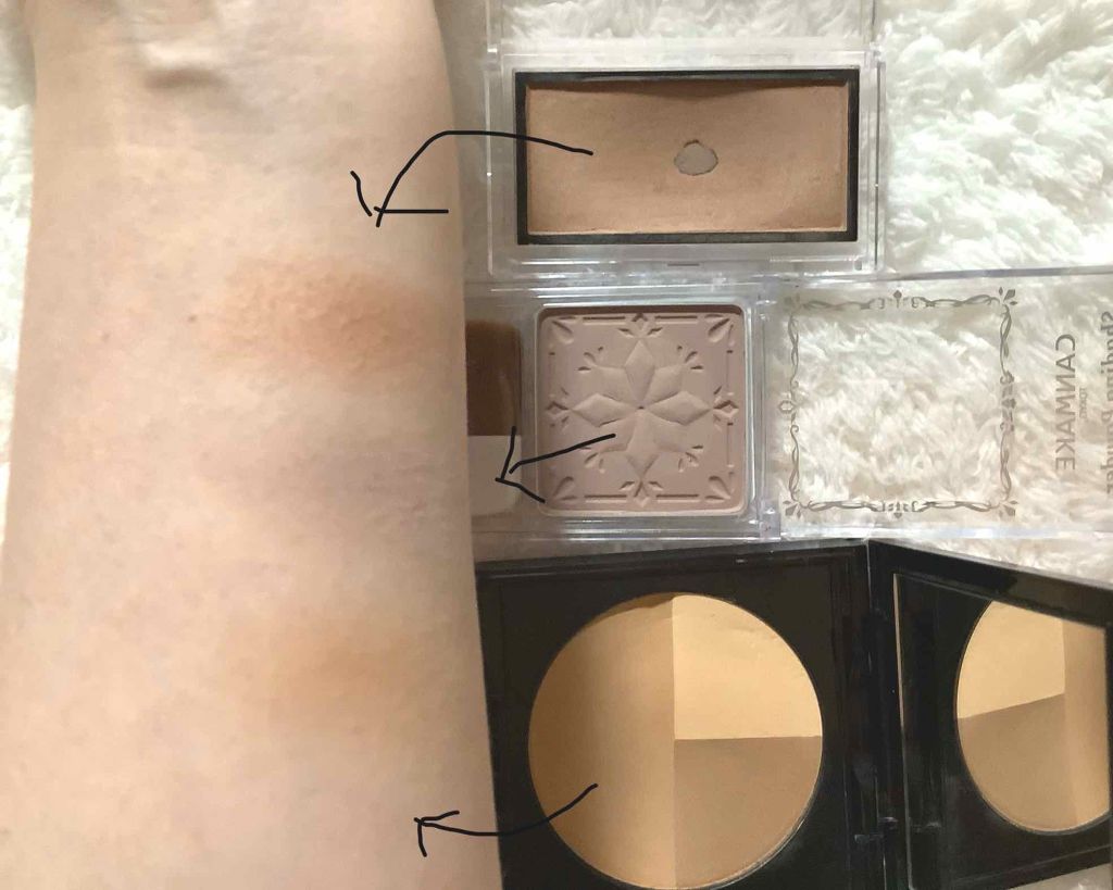 シェーディングパウダー/キャンメイク/シェーディングを使ったクチコミ(4枚目)