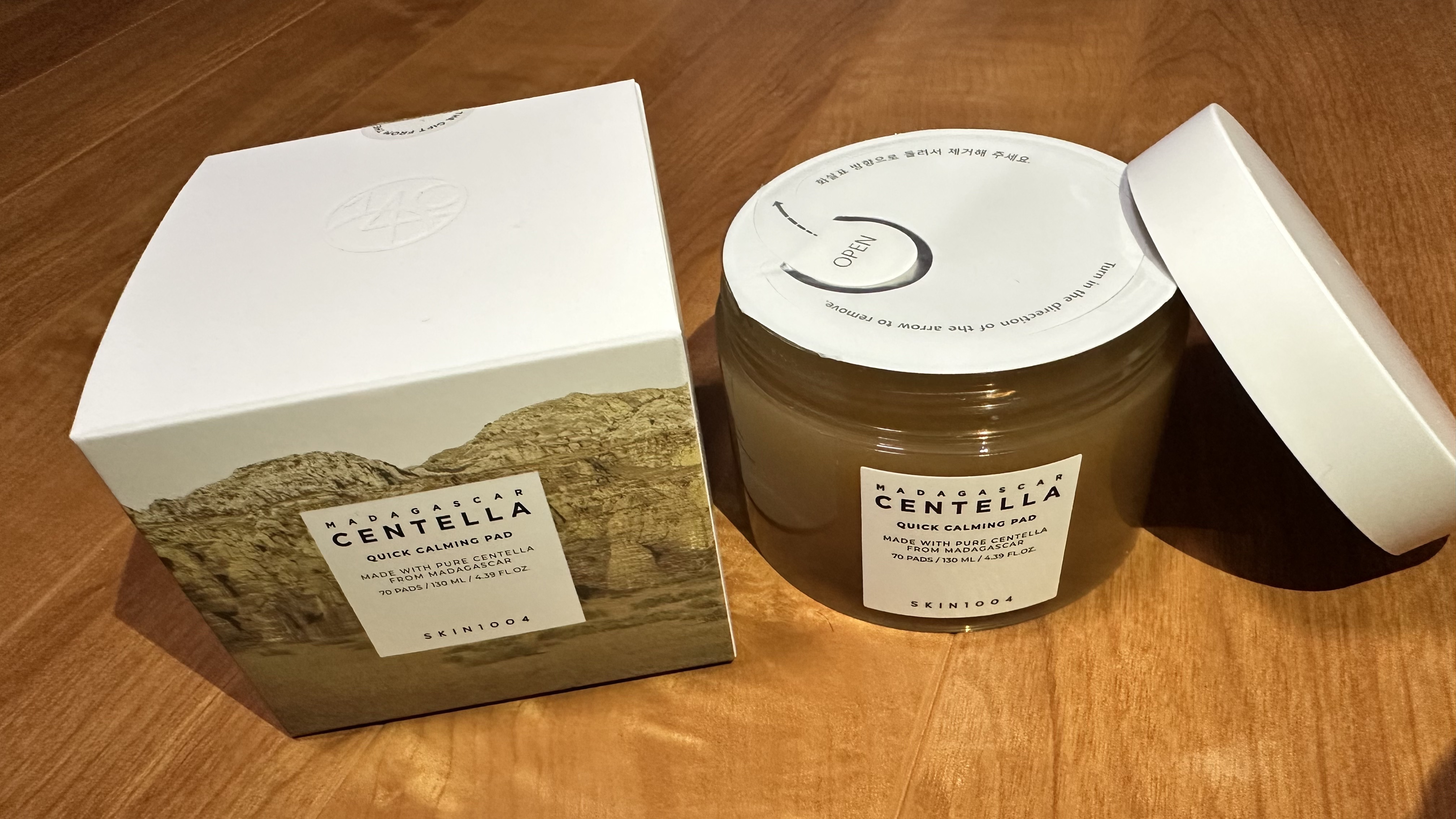 センテラ クイックカーミングパッド/SKIN1004/トナーパッドを使ったクチコミ（2枚目）