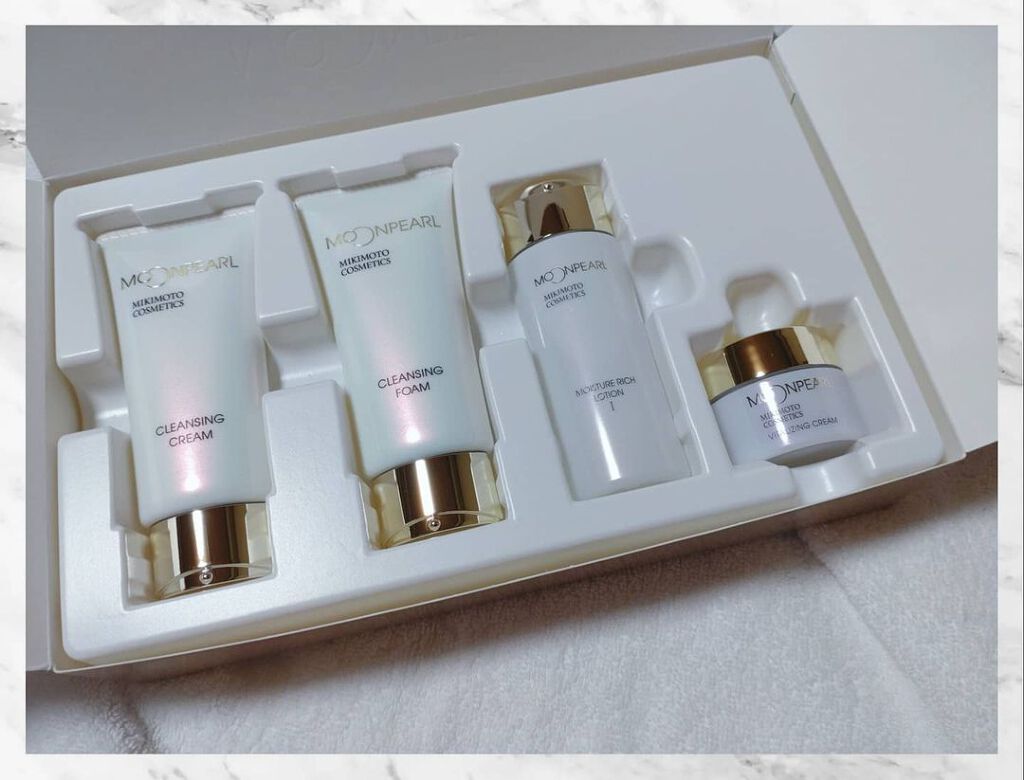 ムーンパール トライアルセット/ミキモト コスメティックス/トライアルキットを使ったクチコミ(2枚目)