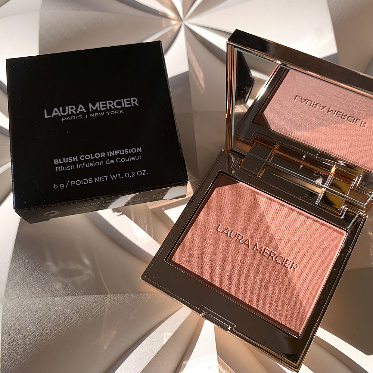 ブラッシュ カラー インフュージョン/ローラ メルシエ/パウダーチークを使ったクチコミ（1枚目）