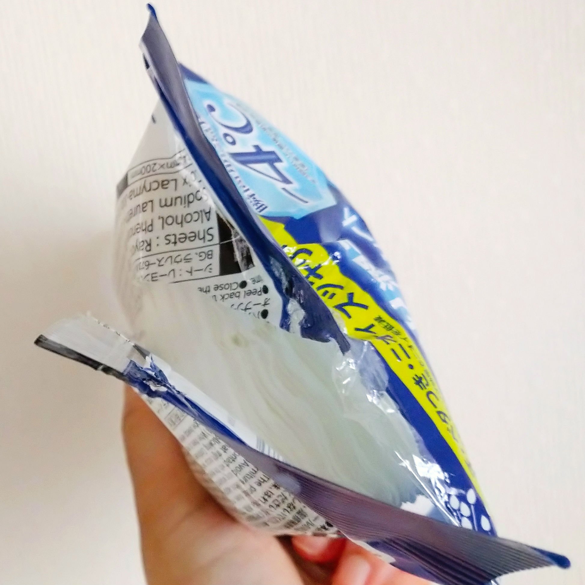 ボディシート(－4℃、30枚、ハトムギ)/DAISO/ボディシートを使ったクチコミ（2枚目）