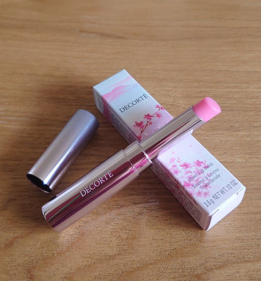 シアー リップバーム/DECORTÉ/リップバームを使ったクチコミ(1枚目)