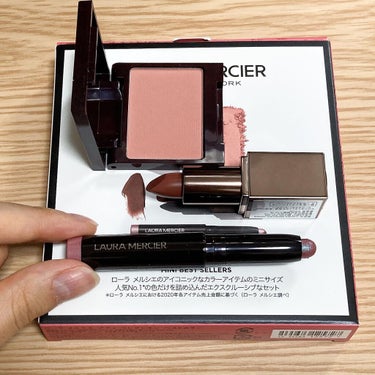 🥀ローラメルシエ　プティコレクシオンベストカラー🥀

ローラメルシエ( @lauramercier )から日本限定&数量限定で、人気商品３点のミニサイズセットが発売されました👏

① ブラッシュ カラー