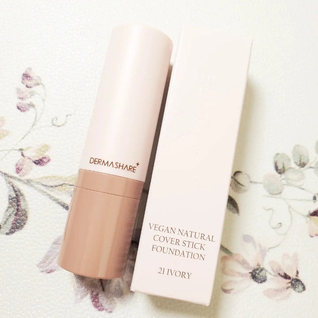 ヴィーガンナチュラルカバースティックファンデーション/DERMASHARE/その他ファンデーションを使ったクチコミ(1枚目)