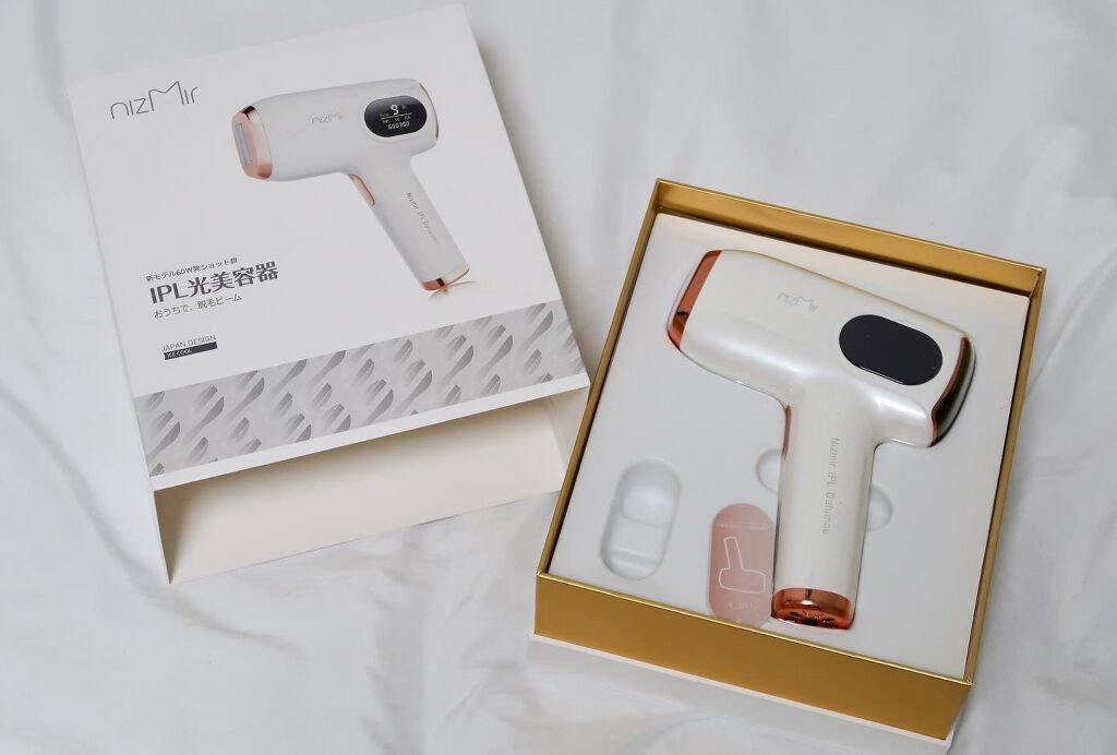 サファイヤIPL光脱毛器/NiZmir/家庭用脱毛器を使ったクチコミ(1枚目)