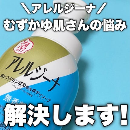 アレルジーナ 抗ヒスタミン成分配合 泡ボディソープ/マックス/ボディソープを使ったクチコミ(1枚目)