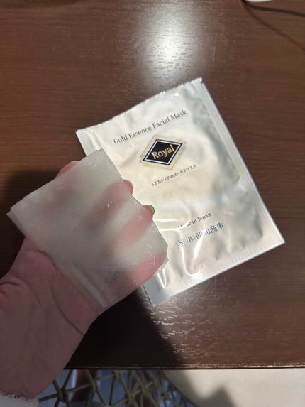 Royal Facial Mask ローヤル シートマスク トライアルセット 5枚/昭和商事/シートマスク・パックを使ったクチコミ(2枚目)