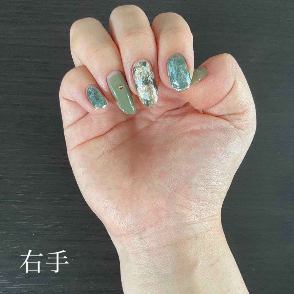 AT濃密グラマラスネイルエナメル/Art Collection/マニキュアを使ったクチコミ（2枚目）