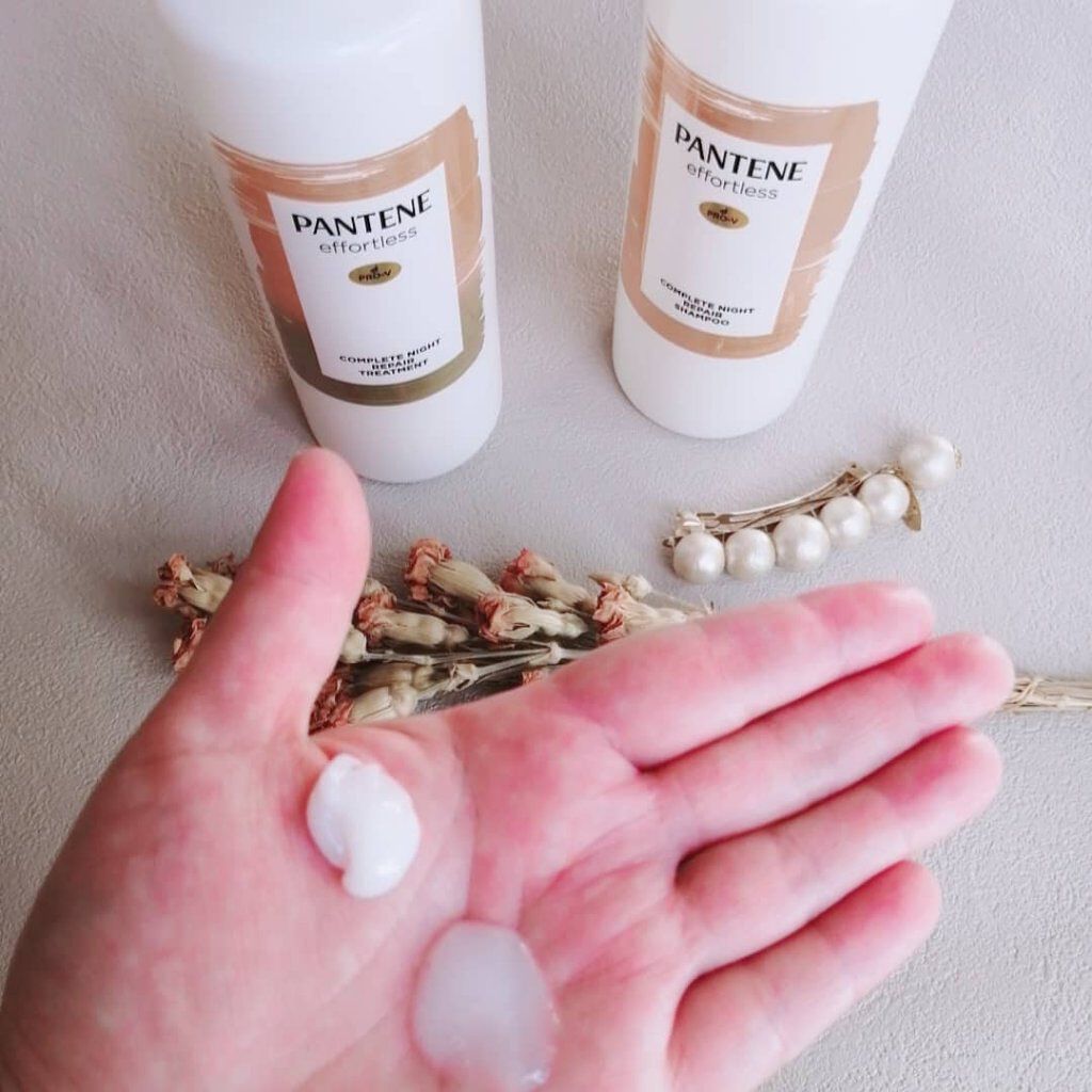 パンテーン エフォートレス コンプリートナイト リペアー シャンプー／トリートメント/パンテーン/市販シャンプーを使ったクチコミ（2枚目）