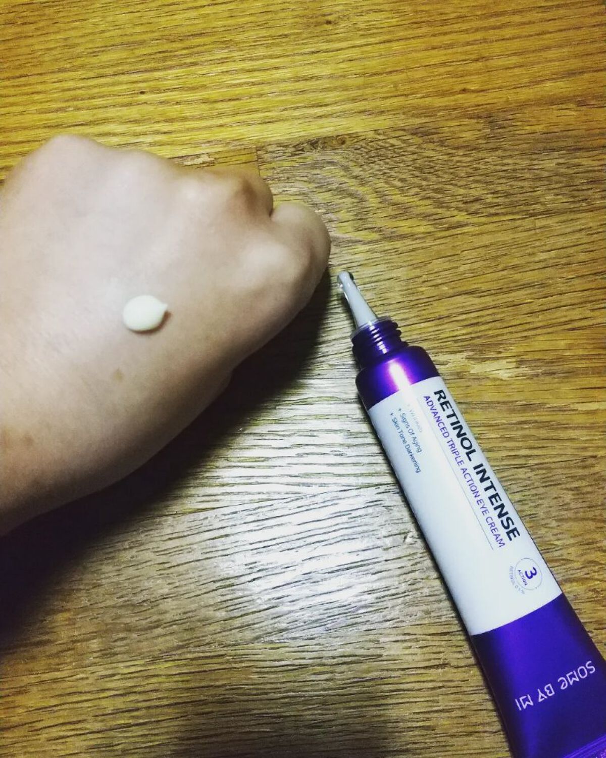 レチノールインテンシブ アドバンスドトリプルアクションアイクリーム/SOME BY MI/アイケア・アイクリームを使ったクチコミ（2枚目）