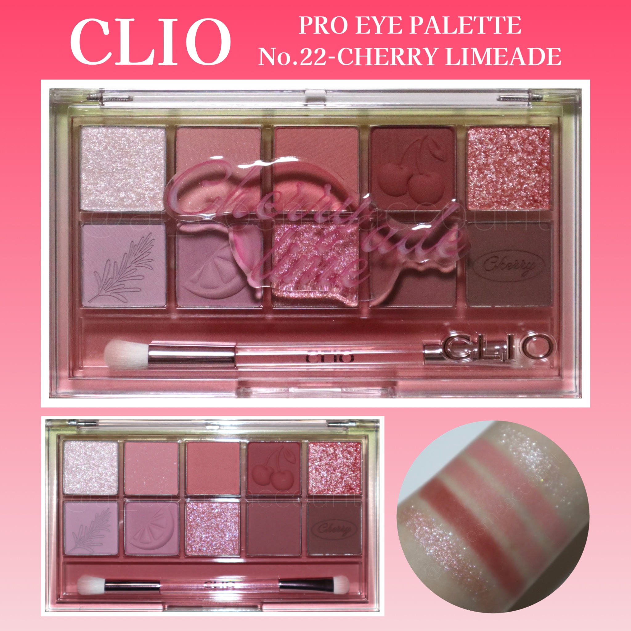 プロ アイ パレット/CLIO/アイシャドウパレットを使ったクチコミ（1枚目）