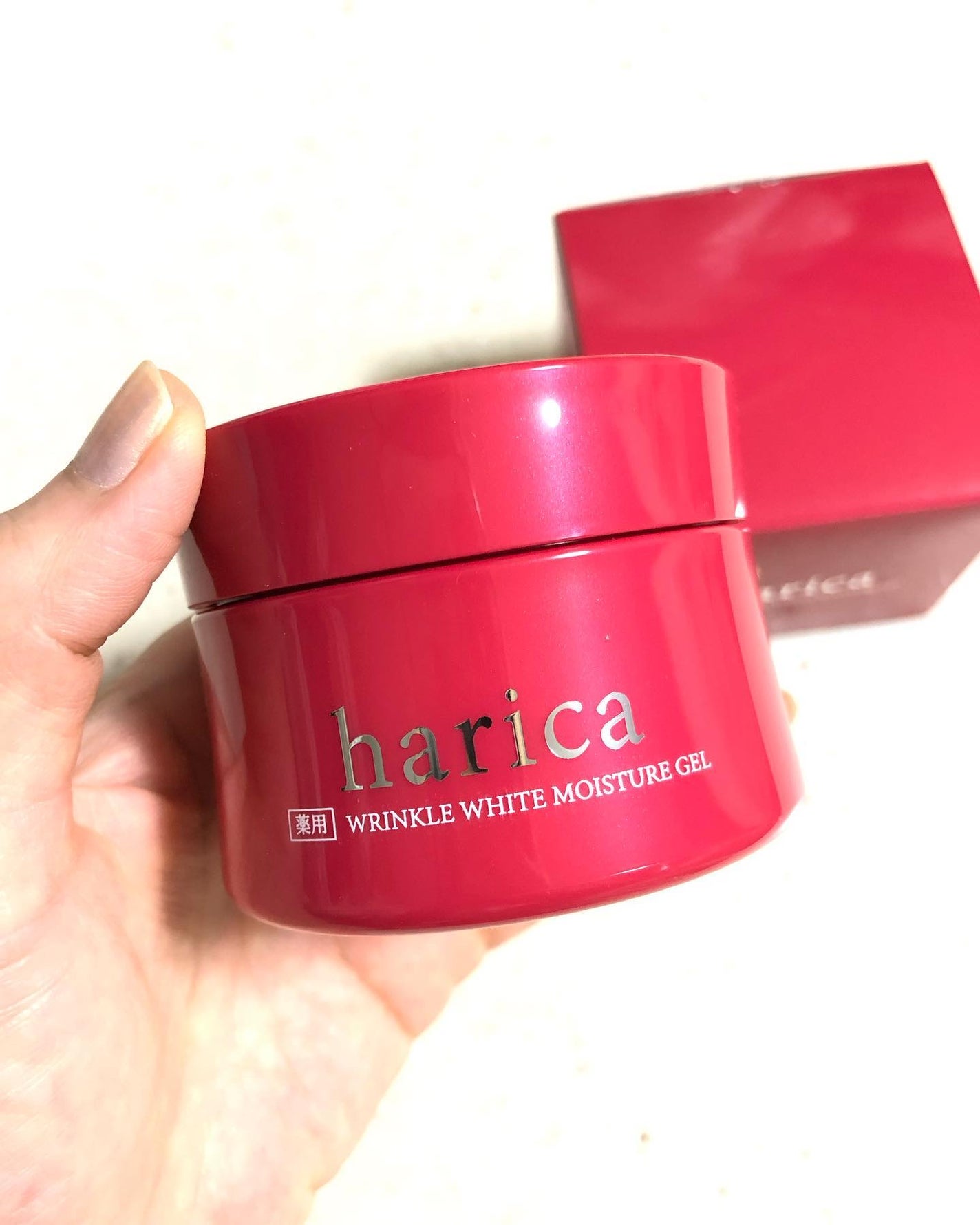 薬用リンクルホワイトモイスチャージェル/harica/オールインワン化粧品を使ったクチコミ(1枚目)