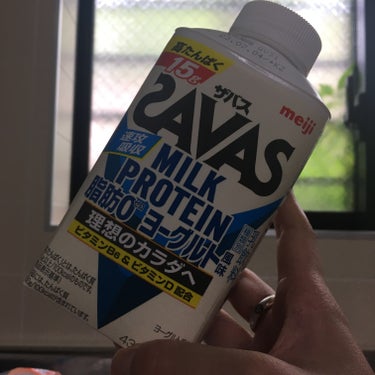 MILK PROTEIN脂肪0/ザバス/ドリンクを使ったクチコミ（1枚目）