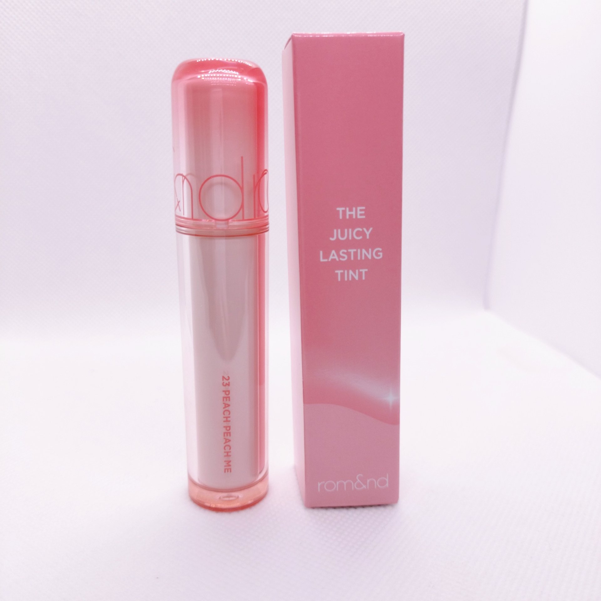 ザ ジューシーラスティングティント/rom&nd/リップティントを使ったクチコミ（2枚目）