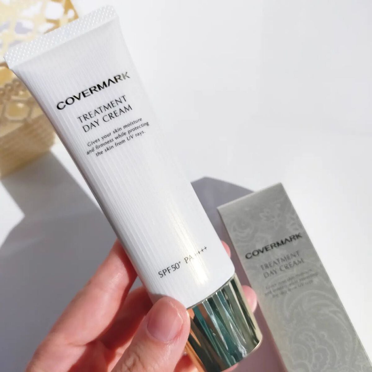 トリートメント デイ クリーム/COVERMARK/日焼け止めクリームを使ったクチコミ(2枚目)