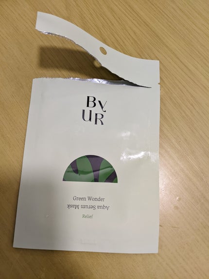 スージンググリーン アクアセラムマスク/ByUR/シートマスク・パックを使ったクチコミ(1枚目)