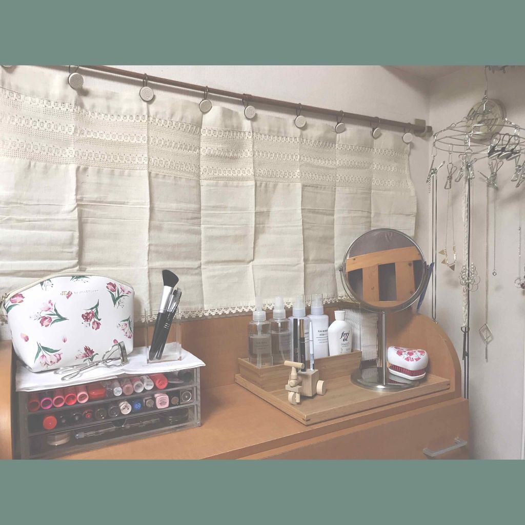 重なるアクリルケース横型3段/無印良品/その他化粧小物を使ったクチコミ（1枚目）