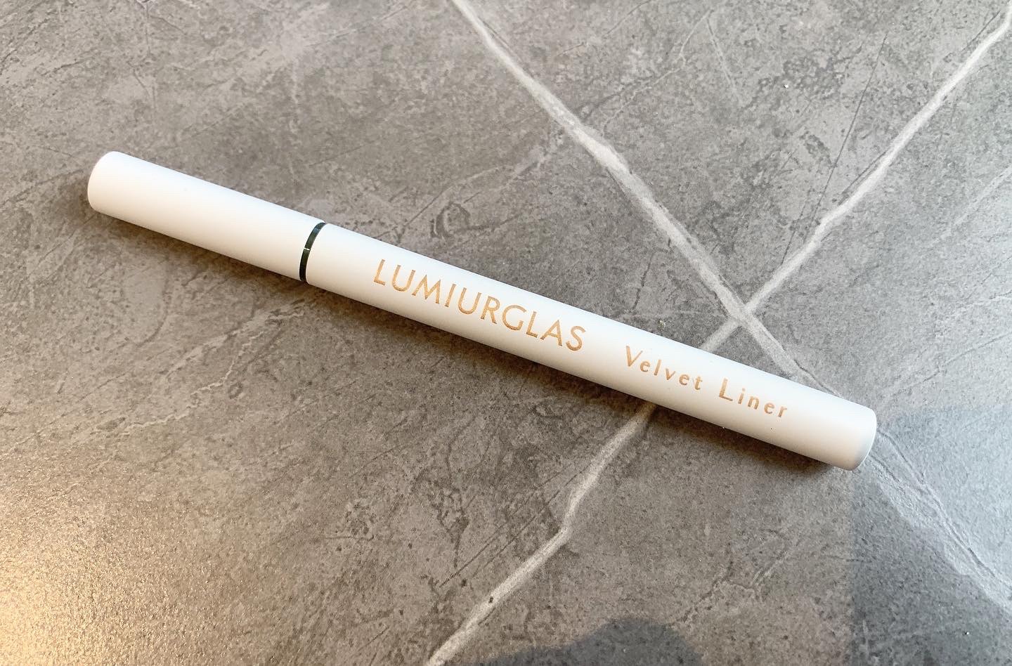 ベルベットライナー 03 オリーブブラック/LUMIURGLAS/リキッドアイライナーを使ったクチコミ（3枚目）
