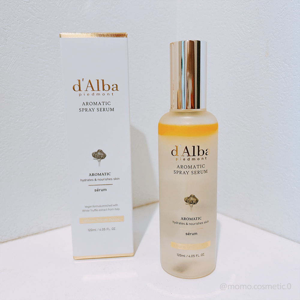 ホワイトトリュフファーストアロマティックスプレーセラム/ダルバ/ミスト状化粧水を使ったクチコミ（1枚目）