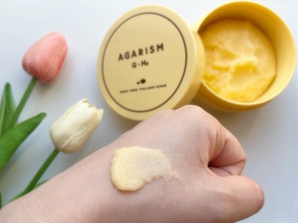 Q+Me スウィートボムタラソスクラブレモンティーの香り/AGARISM/バスト・ヒップケアを使ったクチコミ(4枚目)