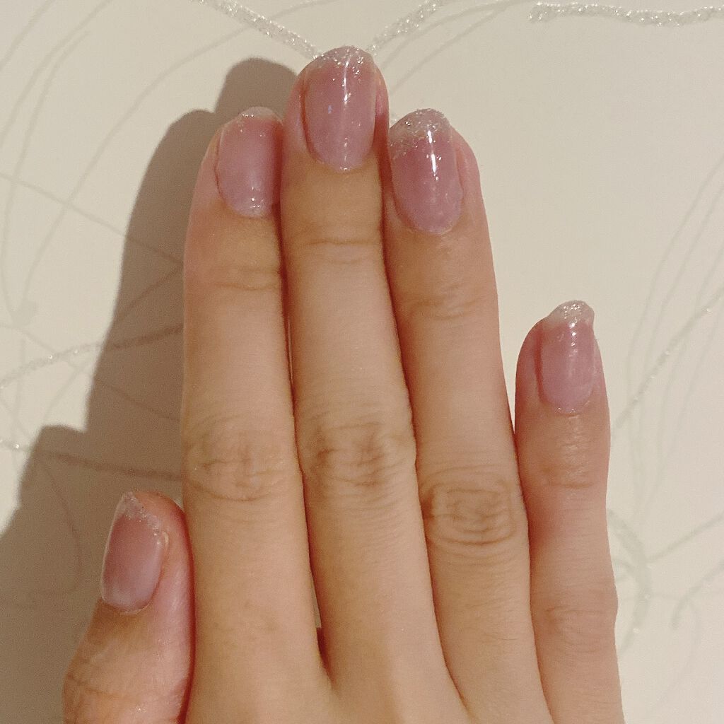 ネイルシール/Qoo10/ネイルシールを使ったクチコミ（2枚目）