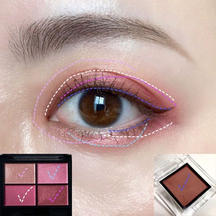 レブロン カラーステイ デイ トゥ ナイト アイシャドウ クアッド/REVLON/アイシャドウパレットを使ったクチコミ(4枚目)