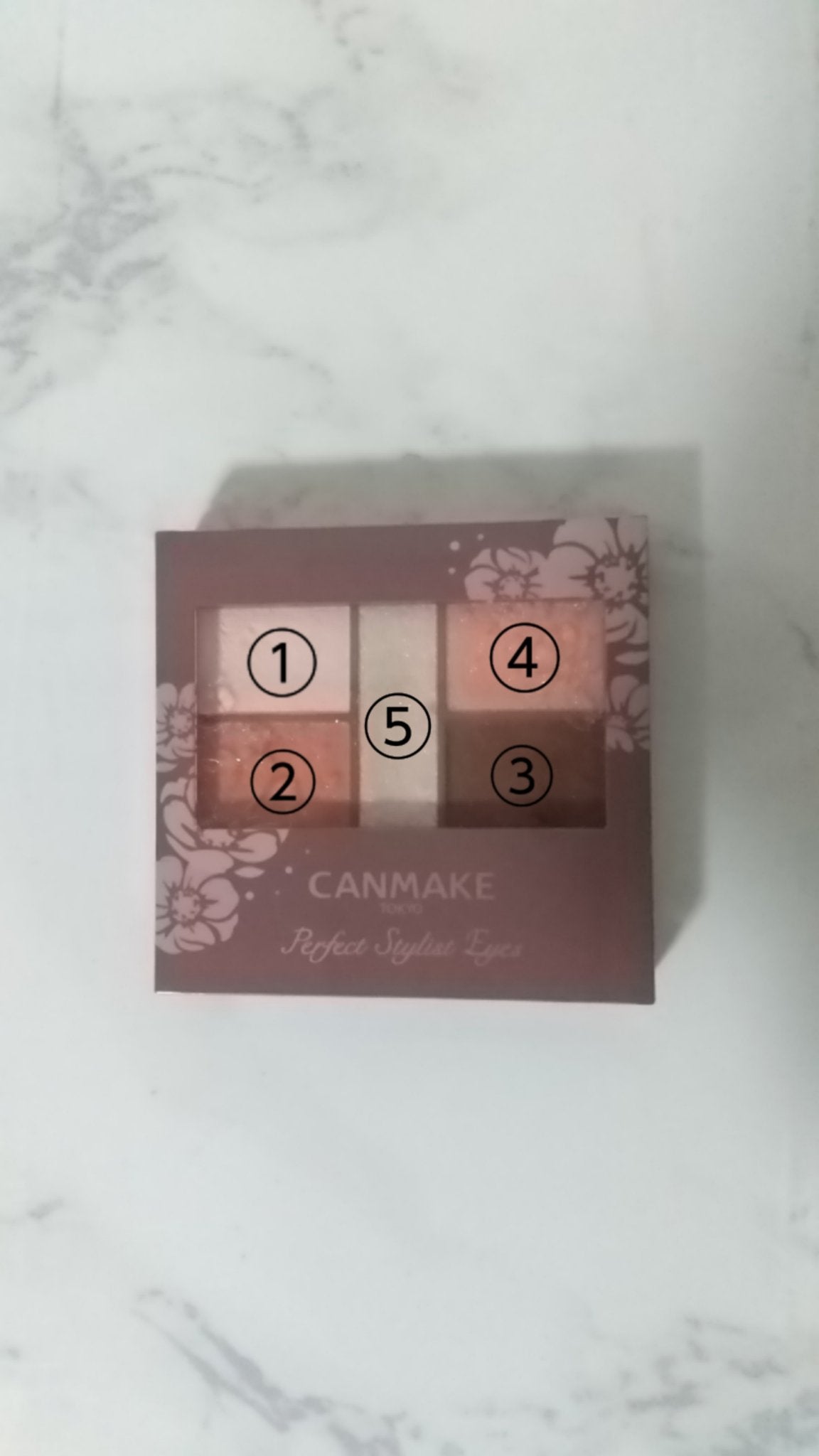 パーフェクトスタイリストアイズ/キャンメイク/アイシャドウパレットを使ったクチコミ(1枚目)