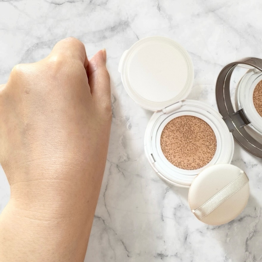 グロウ＆カバークッションファンデーション/パーフェクトワン/クッションファンデーションを使ったクチコミ（2枚目）