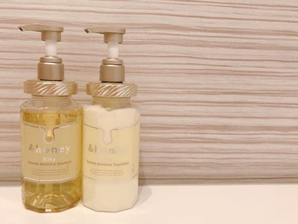 シルキー スムースモイスチャー シャンプー 1.0/ヘアトリートメント 2.0/&honey/市販シャンプーを使ったクチコミ(2枚目)