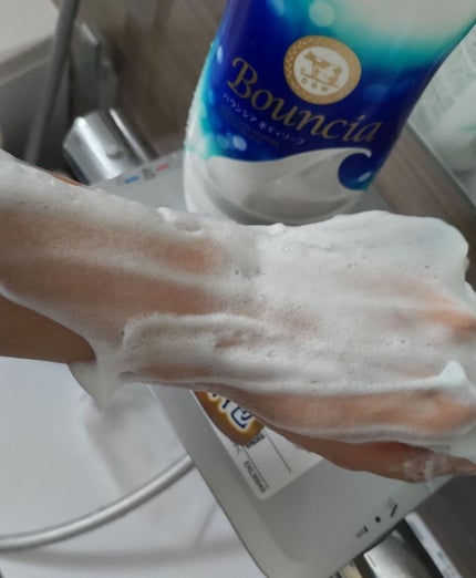 バウンシア ボディソープ ホワイトソープの香り/Bouncia/ボディソープを使ったクチコミ(5枚目)
