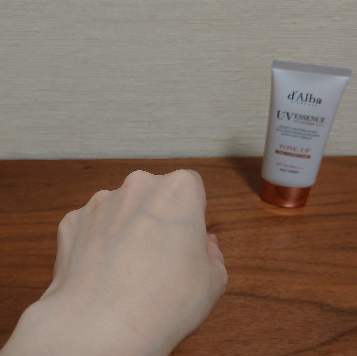 ウォータフルトーンアップサンクリーム/ダルバ/日焼け止めクリームを使ったクチコミ(5枚目)
