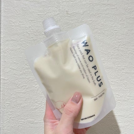 skinmarche WAOPLUS プラントベースミルクブースターマスク/ブレーンコスモス/洗い流すパック・マスクを使ったクチコミ(2枚目)