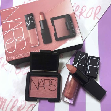 ミニオーガズムセット/NARS/メイクアップキットを使ったクチコミ（1枚目）