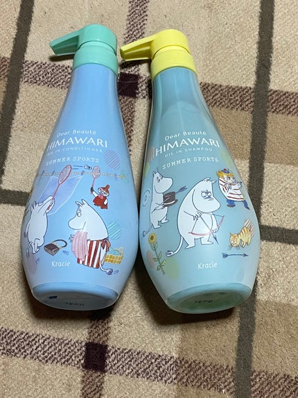 ディアボーテ オイルインシャンプー&オイルインコンディショナー (ムーミン サマースポーツ)/ディアボーテ/市販シャンプーを使ったクチコミ(2枚目)