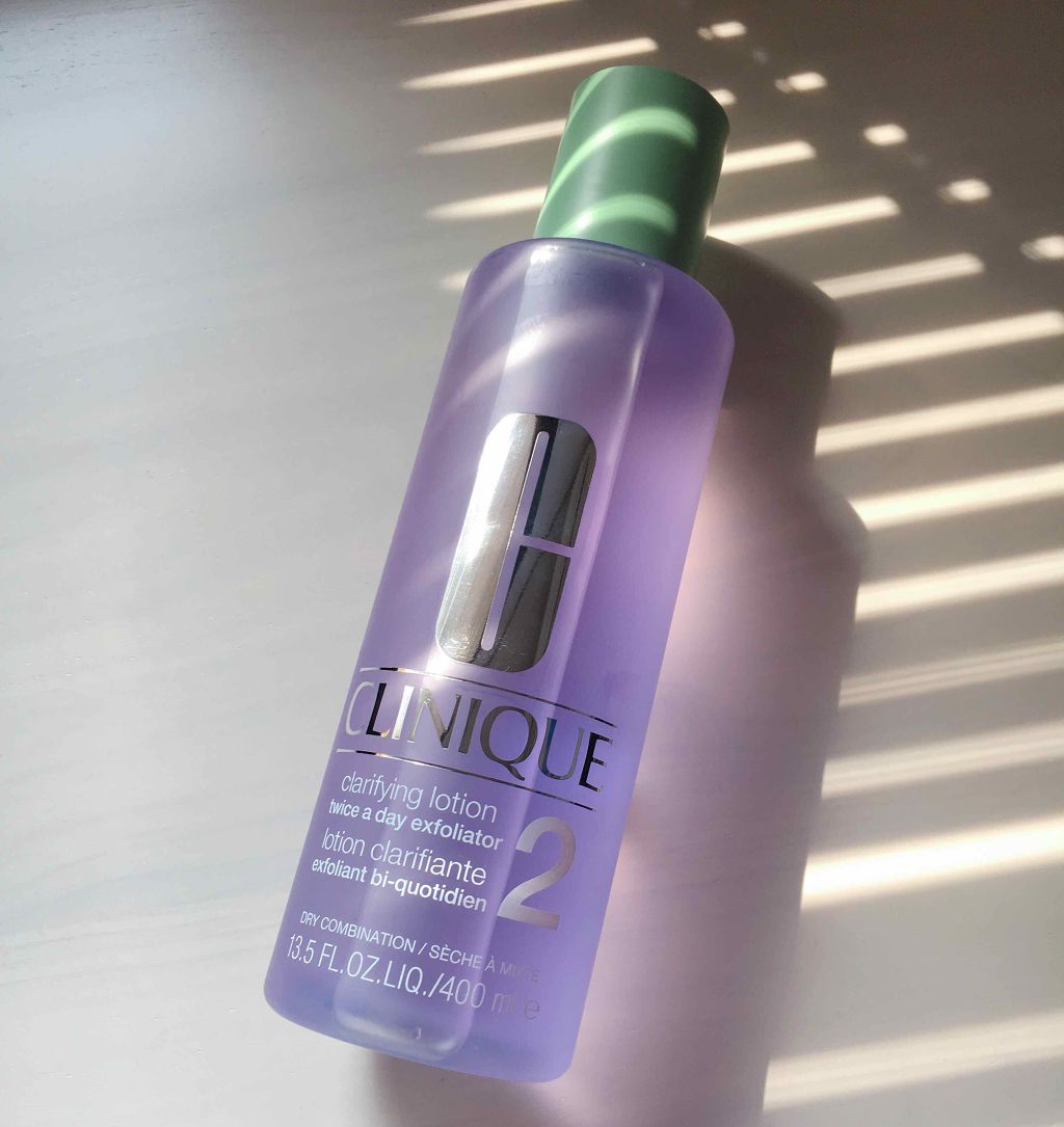 クラリファイング ローション 2/CLINIQUE/拭き取り化粧水を使ったクチコミ（1枚目）