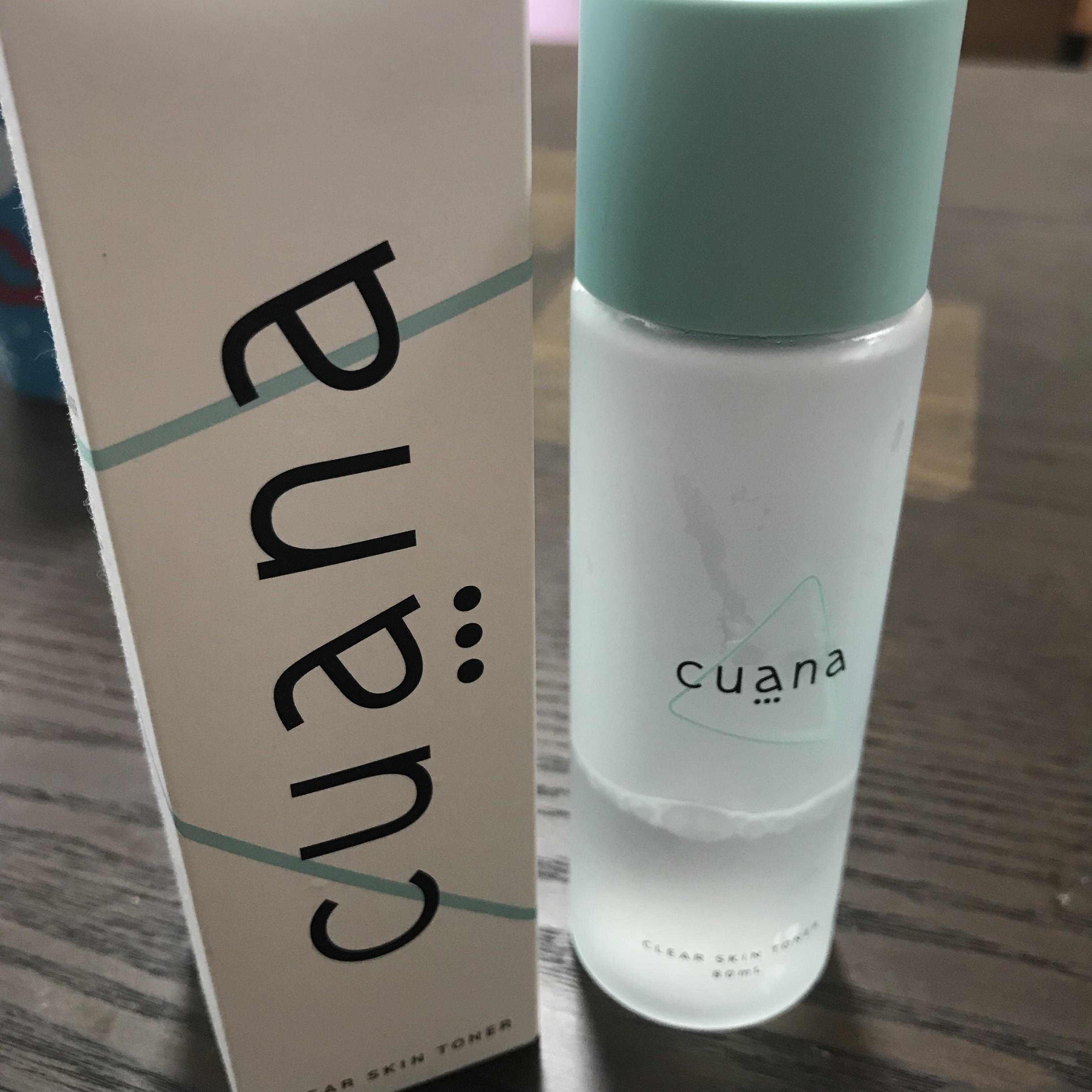 キュアナ クリアスキン トナー/cuana/化粧水を使ったクチコミ（1枚目）