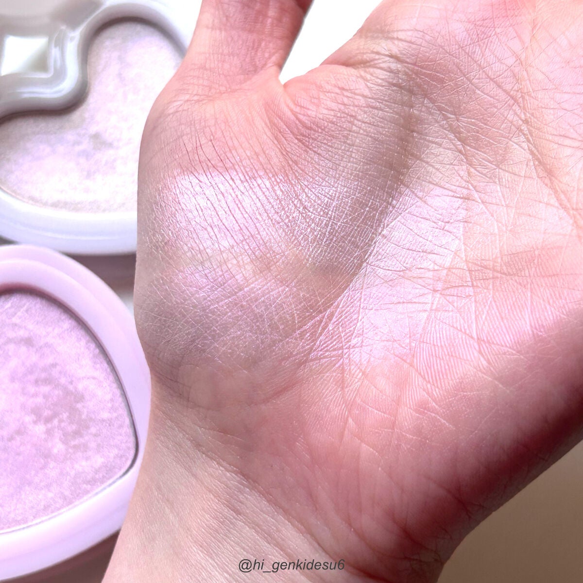 ラヴビーム グロウヴェール/lilybyred/パウダーハイライトを使ったクチコミ(5枚目)