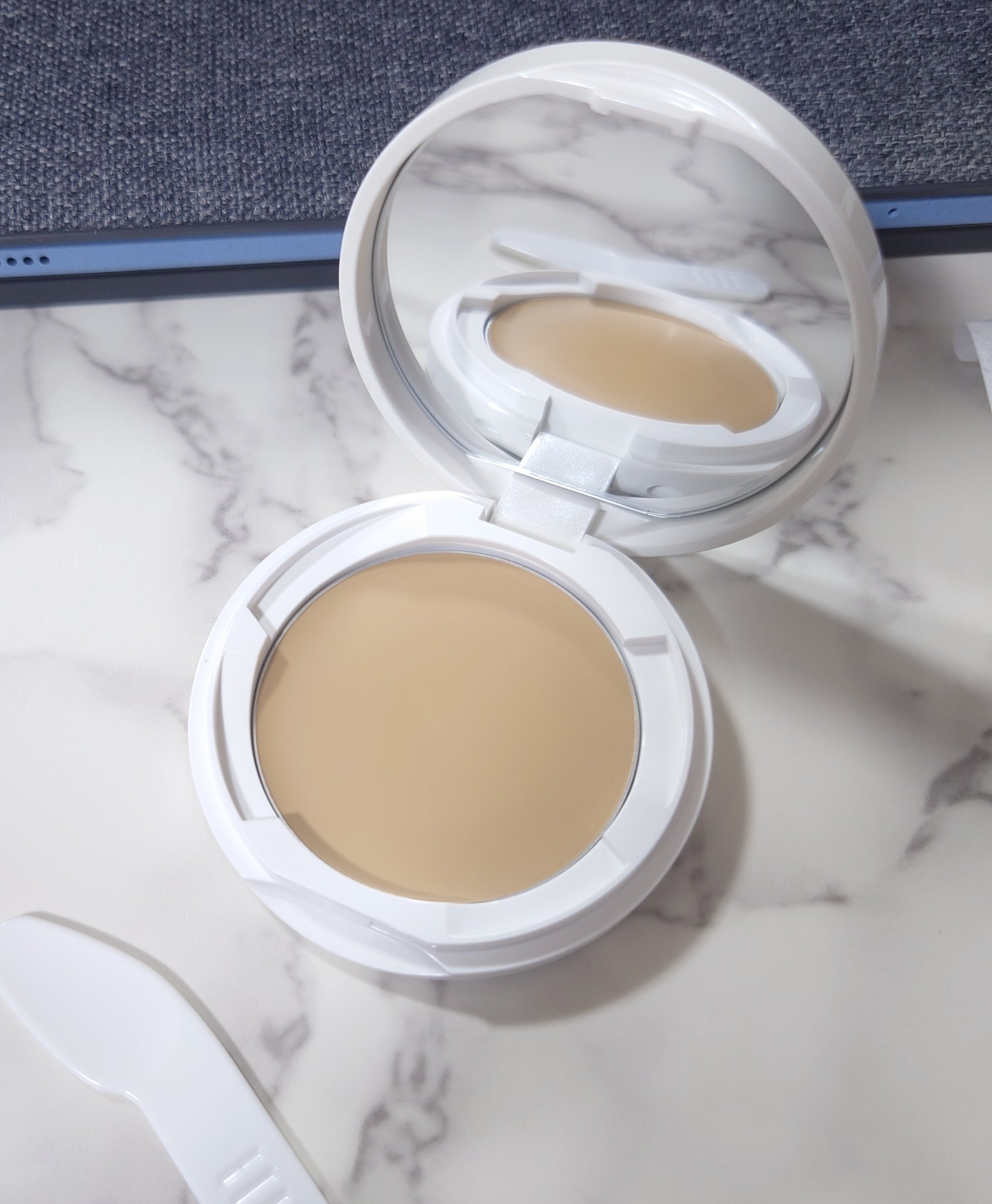 マーシュフィールド SC クリームファンデS 22/マーシュ・フィールド/クリーム・エマルジョンファンデーションを使ったクチコミ（3枚目）