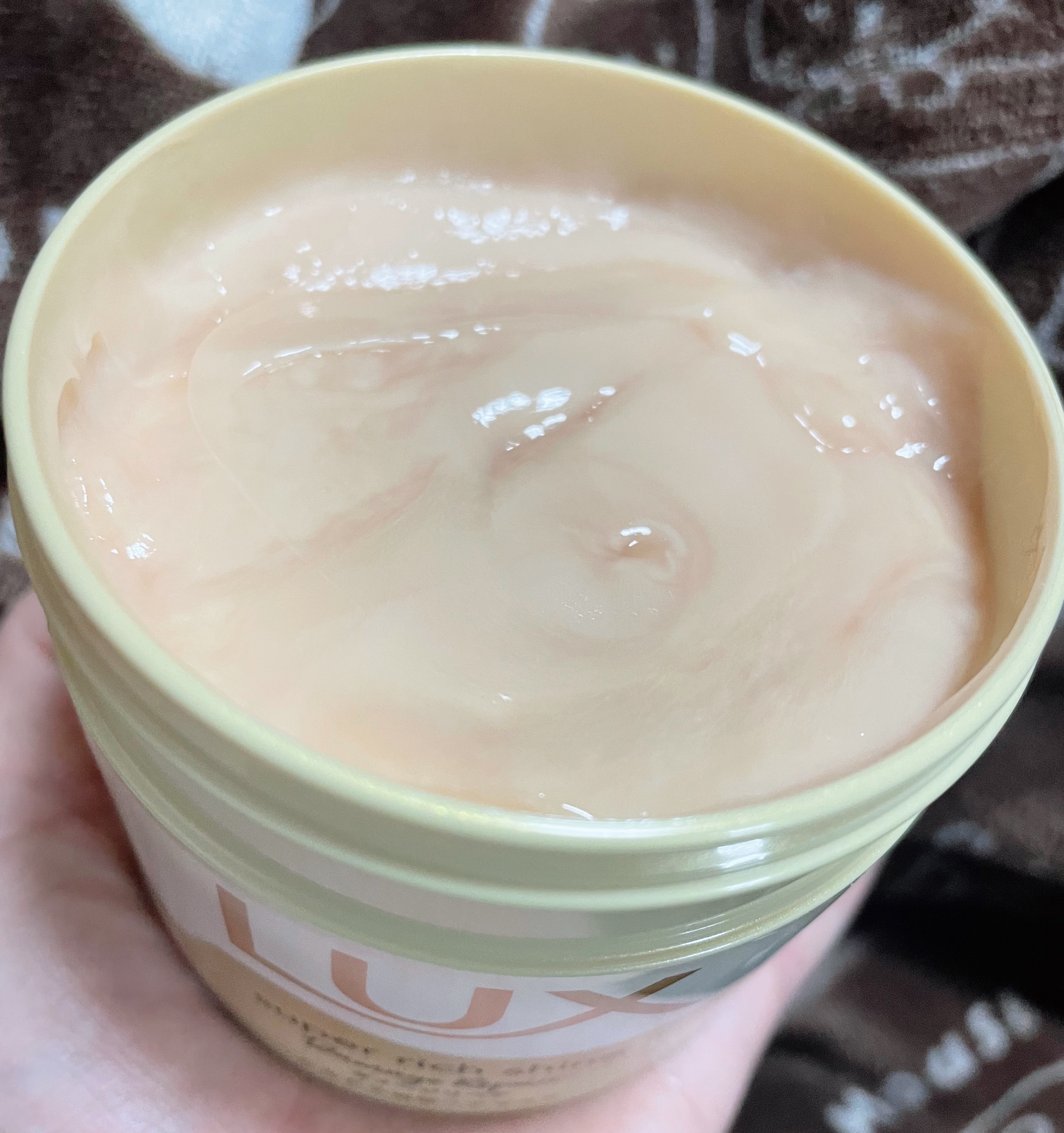 スーパーリッチシャイン ダメージリペア とろとろ補修ヘアマスク/LUX/ヘアマスク・ヘアパックを使ったクチコミ（3枚目）