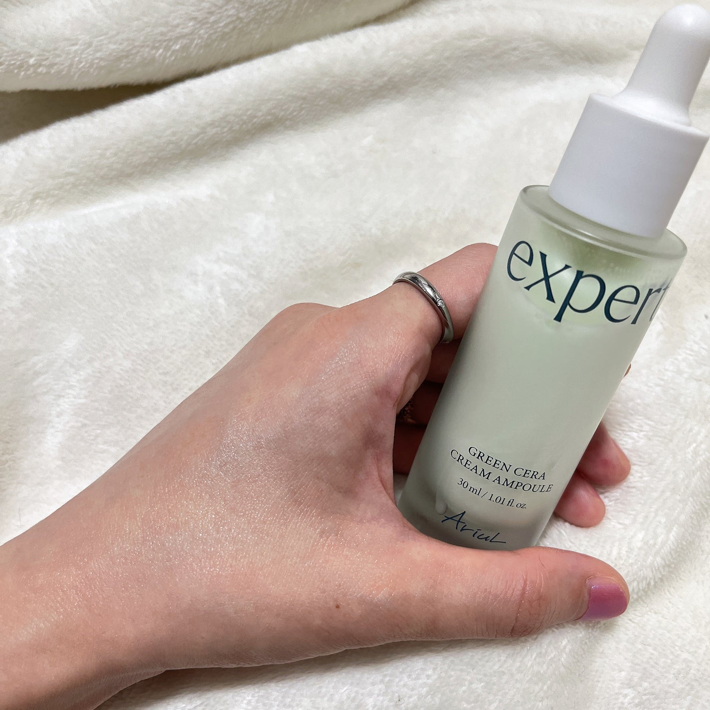 グリーンセラアンプルクリーム/Ariul/美容液を使ったクチコミ(5枚目)