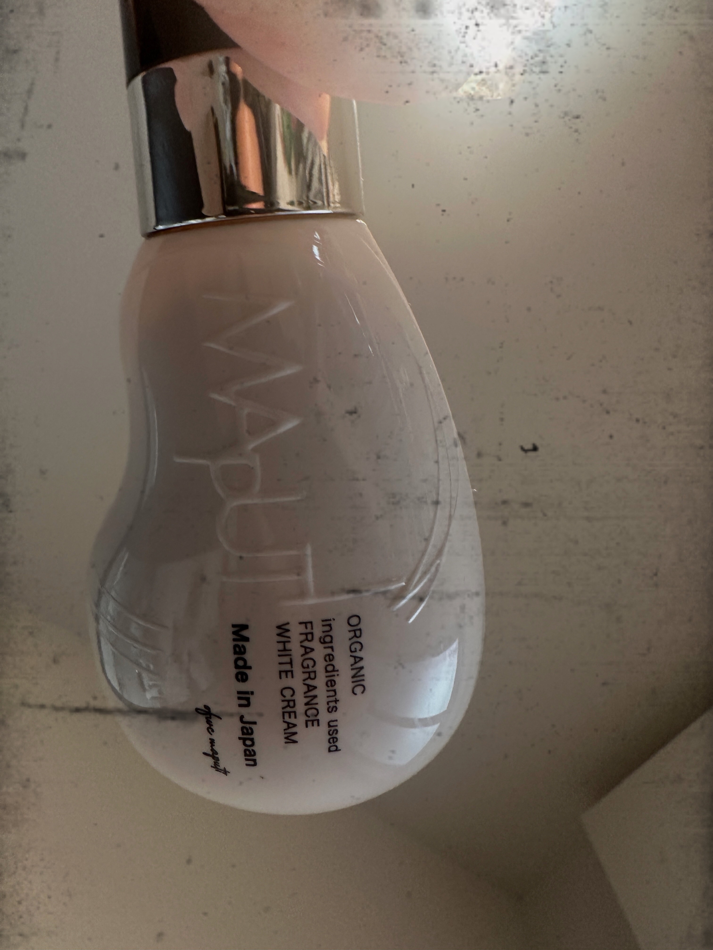 オーガニックフレグランスホワイトクリーム/MAPUTI/デリケートゾーンケアを使ったクチコミ（1枚目）