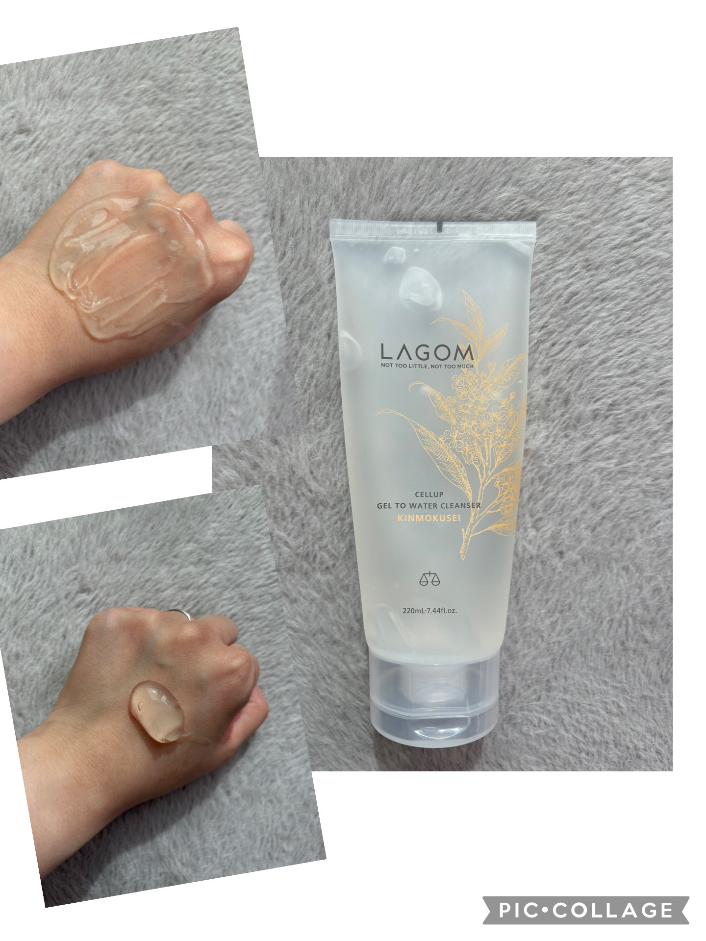 ジェルトゥウォーター クレンザー（KI）（朝洗顔料）/LAGOM /その他洗顔料を使ったクチコミ（1枚目）