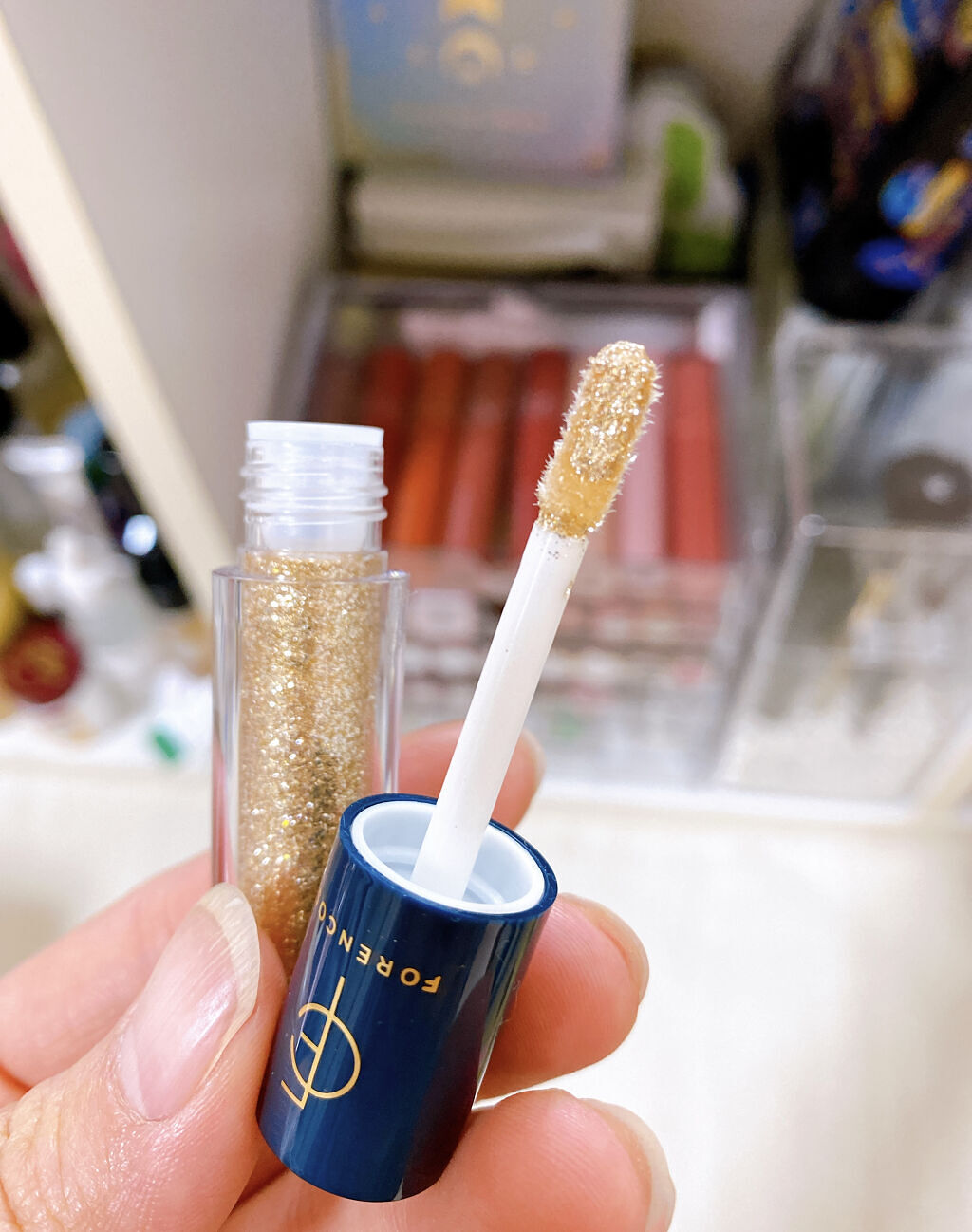 メタルグリッジー #02 ソル/フォレンコス/リキッドアイシャドウを使ったクチコミ（2枚目）