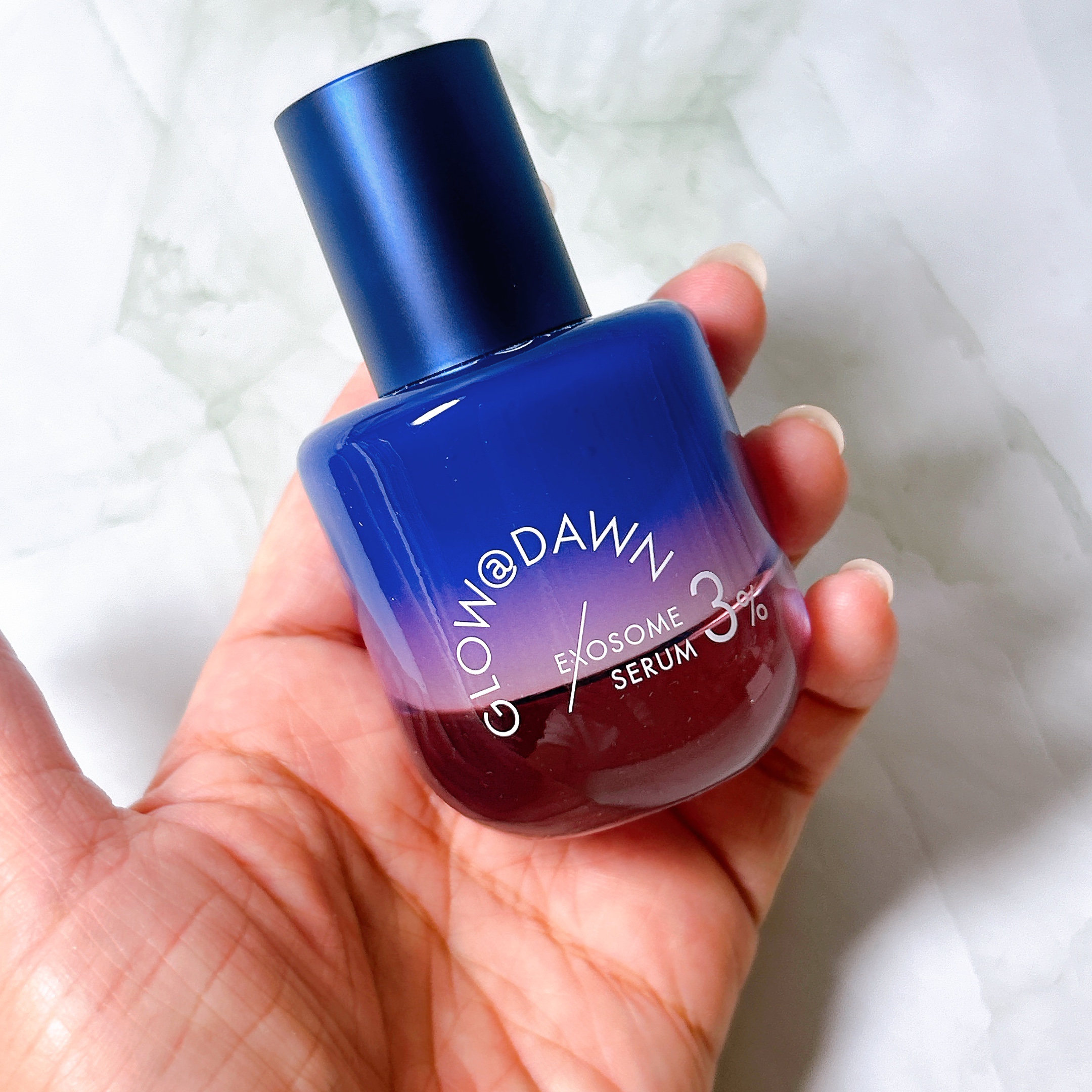 1stエクソソーム エクストラ3%セラム/GLOW@DAWN/美容液を使ったクチコミ（3枚目）