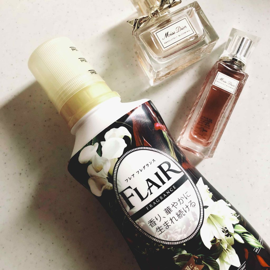 フレア フレグランス ヴェルベット&フラワー/ハミングフレア/柔軟剤を使ったクチコミ(1枚目)