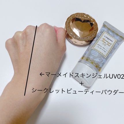 マーメイドスキンジェルUV/キャンメイク/日焼け止めジェルを使ったクチコミ(3枚目)