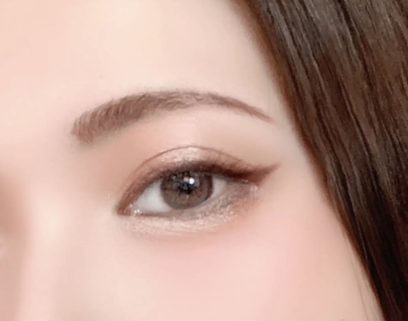 ディオールショウ サンク クルール 649 ヌード ドレス/Dior/アイシャドウを使ったクチコミ（2枚目）