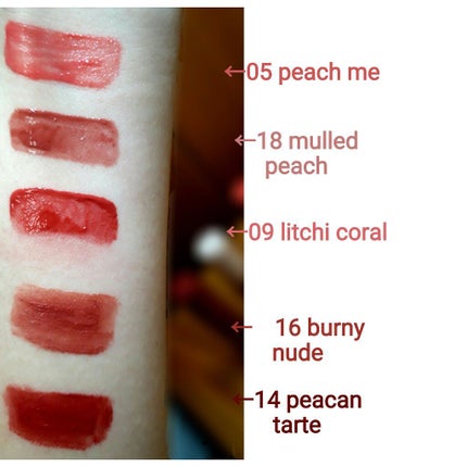 ジューシーラスティングティント/rom&nd/リップティントを使ったクチコミ(7枚目)