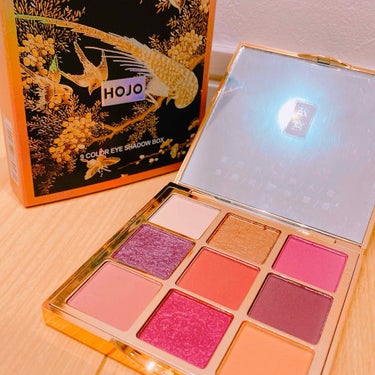 9COLOR EYE SHADOW BOX /HOJO/パウダーアイシャドウを使ったクチコミ（1枚目）